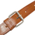 Leather sling, 'Rosy Style' - Rose Motif Adjustable Leather Sling from Peru (image 2g) thumbail