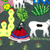 Cotton blend applique tree skirt, 'Christmas Arrives' - Christmas-Themed Cotton Blend Applique Tree Skirt from Peru (image 2c) thumbail