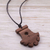 Wood pendant necklace, 'The Lady of Cao' - Handcrafted Mochica-Themed Wood Pendant Necklace from Peru (image 2b) thumbail