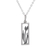 Collar colgante de plata esterlina - Collar con colgante de tulipán en plata esterlina de Perú
