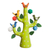 Ceramic sculpture, 'Green Tree of Doves' - Hand-Painted Ceramic Dove Tree Sculpture in Green from Peru (image 2d) thumbail
