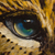 'Leopard' (2018) - Signed Realist Painting of a Yellow Leopard from Peru (2018) (image 2b) thumbail