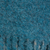 schal aus 100 % Alpaka - Wickelschal aus 100 % Alpaka in einfarbigem Blaugrün aus Peru