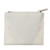 Alpaca blend coin purse, 'Floral Keeper in White' - Embroidered Floral White Alpaca Blend Coin Purse (image 2d) thumbail