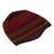 Alpaca blend knit hat, 'Diamond Warmth' - Red and Multicolored Alpaca Blend Knit Hat from Peru