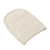 100% alpaca knit hat, 'Alabaster Diamonds' - 100% Alpaca Knit Hat in Alabaster from Peru (image 2c) thumbail