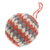 Wool ornaments, 'Flame Holiday' (set of 3) - Wool Ornaments in Flame from Peru (Set of 3)