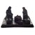 Wood nativity sculpture, 'Elegant Nativity' - Cedar Wood Nativity Scene Sculpture from Peru thumbail