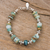 Opal beaded bracelet, 'Andean Green' - Green Opal Beaded Bracelet Crafted in Peru (image 2) thumbail