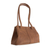 Leather shoulder bag, 'Stylish Sepia' - Handmade Leather Shoulder Bag in Sepia from Peru (image 2c) thumbail