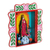 Wood retablo, 'Mary' - Handmade Wood Retablo of the Virgin Mary from Peru (image 2c) thumbail