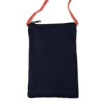 Cotton blend cell phone case, 'Afternoon in the Andes' - Cotton Blend Arpillera Patchwork Cell Phone Case from Peru