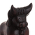 Mahogany wood figurine, 'Cultural Bull' - Hand-Carved Mahogany Wood Pucara Bull Figurine from Peru (image 2d) thumbail