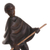 Mahogany wood sculpture, 'Caballito de Totora' - Hand-Carved Mahogany Sculpture of a Man on a Reed Boat (image 2c) thumbail
