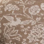 100% baby alpaca cardigan, 'Romance in Tan' - Nature-Themed 100% Baby Alpaca Cardigan in Tan from Peru