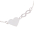 Sterling silver anklet, 'Love Infinite' - Sterling Silver Infinity Heart Anklet from Peru (image 2c) thumbail