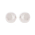 Sterling silver stud earrings, 'Gleaming Orbs' - Round Sterling Silver Stud Earrings Crafted in Peru (image 2a) thumbail