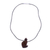 Wood pendant necklace, 'Obedient Cat' - Guacayan Wood Cat Pendant Necklace from Peru (image 2c) thumbail