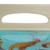 Reverse-painted glass tray, 'Mystic Flora' - Rectangular Reverse-Painted Glass Tray from Peru (image 2c) thumbail