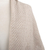 Alpaca blend shawl, 'Dreamy Mist' - Warm White Alpaca Blend Eyelet and Cable Knit Shawl (image 2e) thumbail