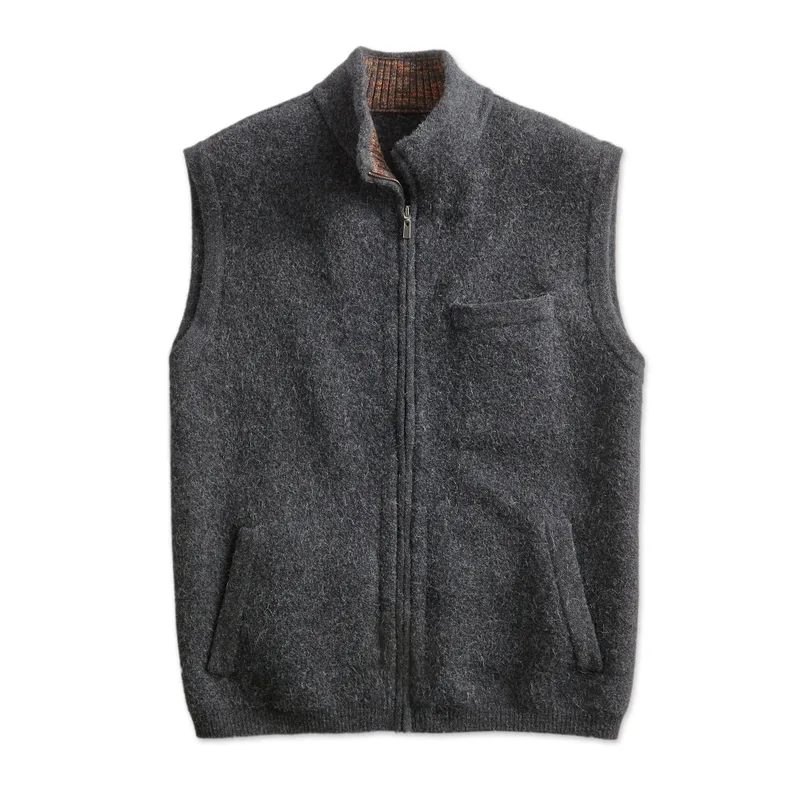 トップス evameva alpaca wool vest 2025AW evameva alpaca wool vest 2025AW - メルカリ