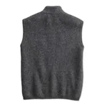 Men's boiled alpaca wool blend vest, 'Andean Holiday' - Men's Boiled Alpaca Wool Travel Vest