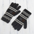 Alpaca blend gloves, 'Graphite Stars' - Knit Alpaca Blend Gloves in Graphite from Peru thumbail