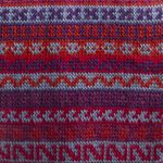 100% alpaca scarf, 'Andean Art' - Striped 100% Alpaca Wrap Scarf Crafted in Peru