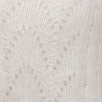 Baby alpaca blend cardigan, 'Comfortable Charm' - Cable Knit Baby Alpaca Blend Cardigan in Ivory from Peru