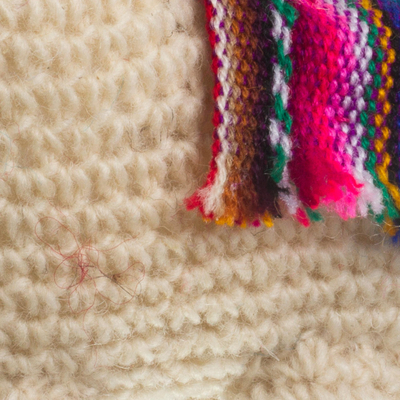 Crocheted wool ornaments, 'Little Llamas' (set of 3) - Hand Crocheted Wool Llama Ornaments (Set of 3)