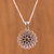 Citrine filigree pendant necklace, 'Floral Citrine' - Floral Citrine Filigree Pendant Necklace from Peru (image 2) thumbail