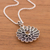 Citrine filigree pendant necklace, 'Floral Citrine' - Floral Citrine Filigree Pendant Necklace from Peru (image 2b) thumbail