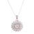 Citrine filigree pendant necklace, 'Floral Citrine' - Floral Citrine Filigree Pendant Necklace from Peru (image 2d) thumbail