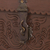 Leather and wood decorative box, 'Brown Birds' - Brown Leather and Wood Decorative Box from Peru (image 2i) thumbail