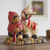 Ceramic figurine, 'Happy Andean Man' - Ceramic Figurine of a Man with a Llama from Peru