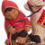 Keramikfigur - Keramikfigur eines Mannes mit einem Lama aus Peru