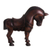 Skulptur aus Zedernholz - Handgeschnitzte Pferdeskulptur aus Zedernholz aus Peru