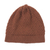 Alpaca blend hat, 'Burnt Orange Delight' - Hand-Crocheted Burnt Orange Alpaca Blend Hat from Peru (image 2e) thumbail