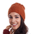 Alpaca blend hat, 'Chic Flower' - Floral Hand-Crocheted Alpaca Blend Hat from Peru (image 2c) thumbail