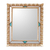 Bronze gilded wood wall mirror, 'Colonial Herald' - Rectangular Bronze Gilded Wood Wall Mirror from Peru thumbail