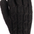 guantes 100% alpaca - Guantes tejidos 100% Alpaca en color negro de Perú