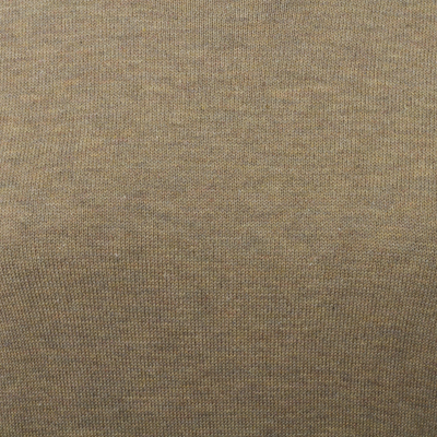 Jersey de mezcla de algodón - Jersey de punto de mezcla de algodón en caqui de Perú