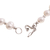 Cultured pearl beaded bracelet, 'Shimmering Peru' - Cultured Pearl and Sterling Silver Beaded Bracelet (image 2e) thumbail