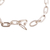 Sterling silver link bracelet, 'Minimalist Flair' - High-Polish Sterling Silver Link Bracelet from Peru