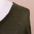 Cotton blend poncho, 'Olive Andes' - Geometric Cotton Blend Poncho in Olive from Peru