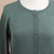 Cotton blend cardigan, 'Simple Style in Jade' - Cotton Blend Green Cardigan Sweater from Peru (image 2i) thumbail