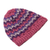 100% alpaca hat, 'Striped Dream' - Striped 100% Alpaca Crocheted Hat from Peru (image 2f) thumbail