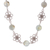 Opal link necklace, 'Elegant Andes' - Natural Opal Link Necklace from Peru (image 2d) thumbail