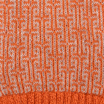 100% alpaca scarf, 'Crimson Labyrinth' - Labyrinth Pattern Crimson 100% Alpaca Wrap Scarf from Peru