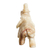 Calcite gemstone sculpture, 'Excited Elephant' - Handmade Calcite Gemstone Sculpture from Peru (image 2d) thumbail